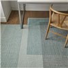 Alfombra Canevas Geo Green GAN