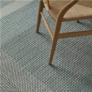 Alfombra Canevas Geo Green GAN