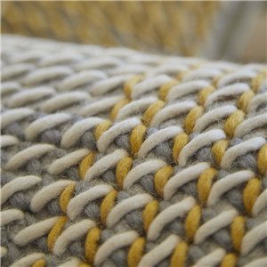 Cojín Canevas Geo Grey 61x36 GAN