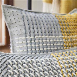 Cojín Canevas Geo Grey 50x50 GAN
