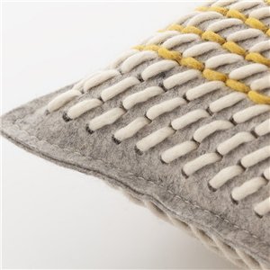 Cojín Canevas Geo Grey 50x50 GAN