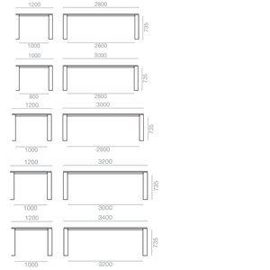 Mesa Extra Madera Square Andreu World
