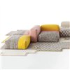 Puff Mangas Space Square Plait Amarillo GAN