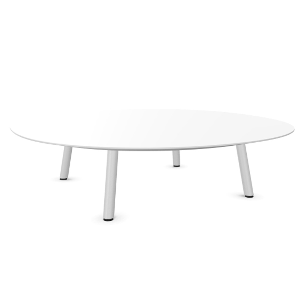 Mesa auxiliar Maarten ovalada Viccarbe