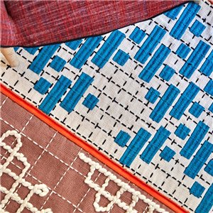 Alfombra Banda individual C Turquoise GAN