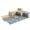 Alfombra Banda individual C Turquoise GAN