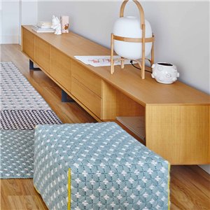 Pouf Small Silai Celadon GAN