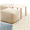 Pouf Small Silai White GAN