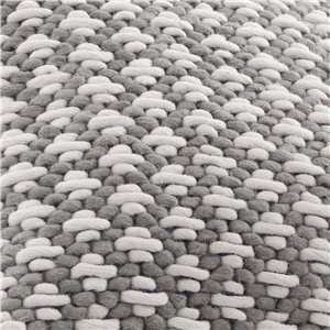 Cojín Silai cuadrado Light grey-blue GAN