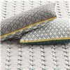 Cojín Silai rectangular Celadon-light grey GAN