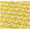 Cojín Silai rectangular Yellow-white GAN