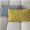 Cojín Silai rectangular Celadon-light grey GAN