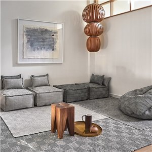 Alfombra Sail Negro GAN