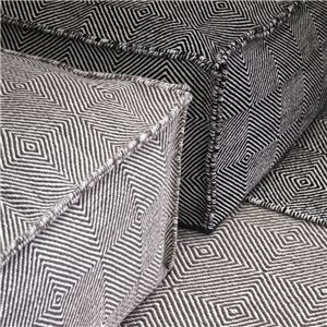 Puff cuadrado Sail Negro GAN