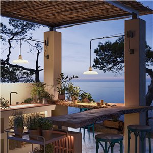 Aplique de pared Marietta 32 A/98 Outdoor Bovera