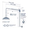 Aplique de pared Marietta 32 A/98 Outdoor Bovera