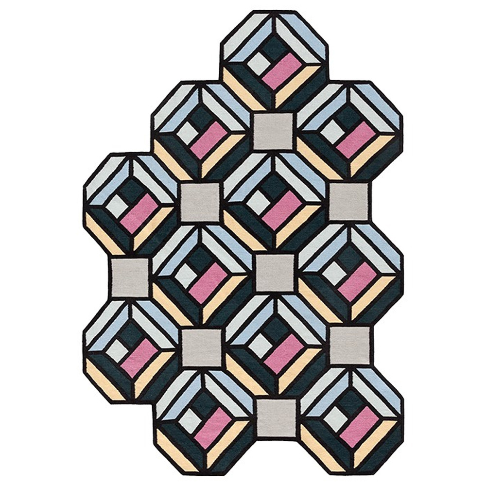 Alfombra Parquet Tetragon GAN