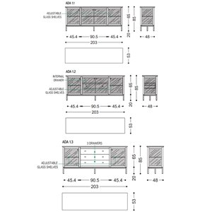 Aparador Ada 1.0 Riva1920