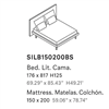 Cama Silence suspendida Oferta Joquer