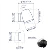 Aplique de pared Nut A/01 Outdoor Bover