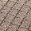 Alfombra Garden Layers Checks terracotta GAN