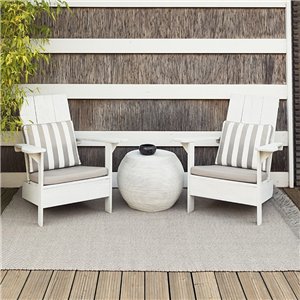 Alfombra Garden Layers Diagonal almond-ivory GAN