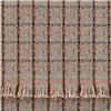 Colchoneta Small Garden Layers Checks terracotta GAN