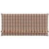 Colchoneta Small Garden Layers Checks terracotta GAN