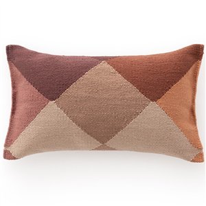 Cojín Diamond Orange-Wine rectangular GAN