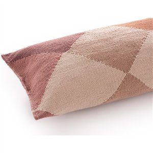 Cojín Diamond Orange-Wine rectangular GAN