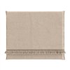 Colchoneta Big Garden Layers Diagonal almond-ivory GAN