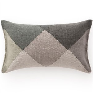 Cojín Diamond Green-Grey rectangular GAN