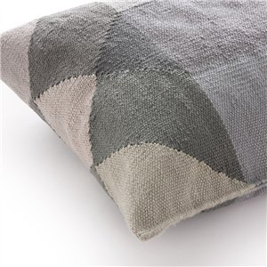 Cojín Diamond Green-Grey cuadrado GAN