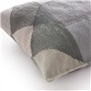 Cojín Diamond Green-Grey cuadrado GAN