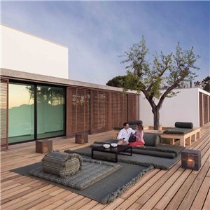 Alfombra Garden Layers Gofre green GAN