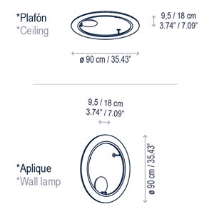 Aplique Roda PF/90 Bover