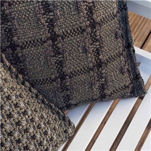 Cojín Small Garden Layers Checks green GAN