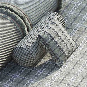 Cojín Small Garden Layers Checks green GAN