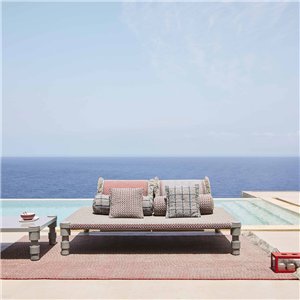 Alfombra Garden Layers Diagonal almond-red GAN