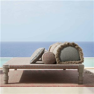 Alfombra Garden Layers Diagonal almond-red GAN