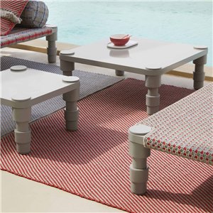 Alfombra Garden Layers Diagonal almond-red GAN