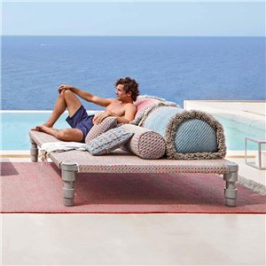 Cama Indian Garden Layers Gofre blue GAN