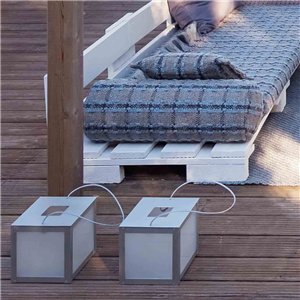 Rulo Small Garden Layers Checks blue GAN