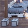 Rulo Small Garden Layers Checks blue GAN