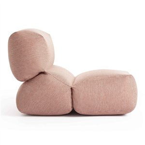 Puf Grapy Orange vichy Outdoor GAN