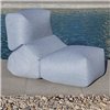 Puf Grapy Blue vichy Outdoor GAN