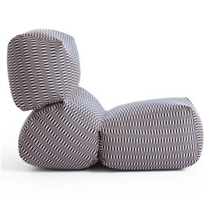 Puf Grapy orange deco Outdoor GAN