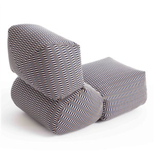 Puf Grapy orange deco Outdoor GAN