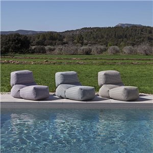 Puf Grapy orange deco Outdoor GAN