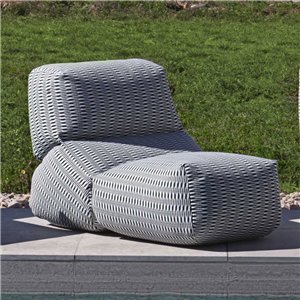 Puf Grapy blue deco Outdoor GAN